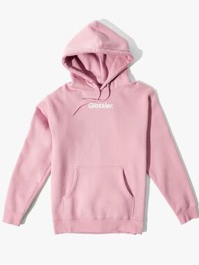 Glossier Pink Pullover Hoodie